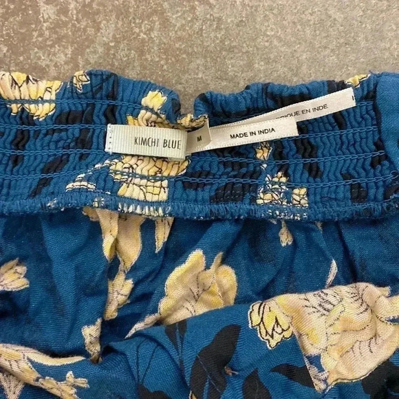 Floral Blue Skirt - Picture 3 of 5